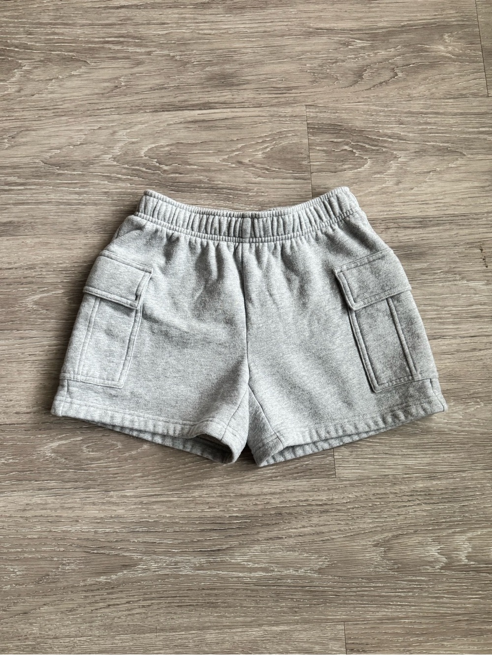 Aritzia Sweatfleece Mega Cargo Mid-Thigh Shorts